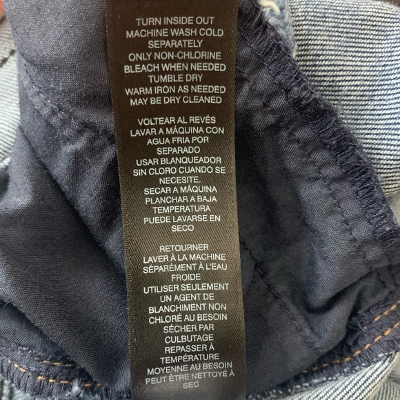 White House Black Market WHBM Skimmer cuffed denim blue Jeans size 2 medium wash - Picture 12 of 16